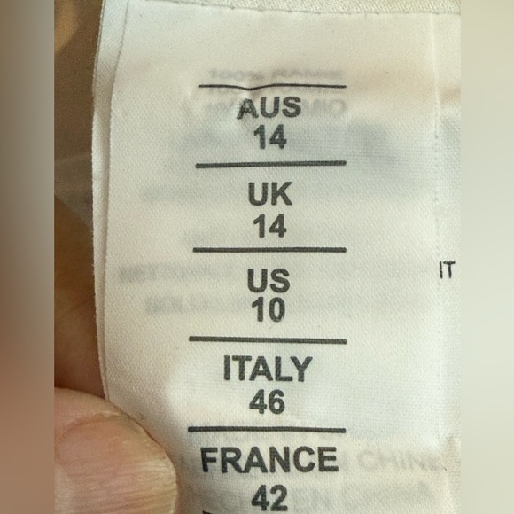 NICHOLAS ORCHID FLORAL LINED MAX SIZE 10 PINK BLUE A-LINE SLEEVELESS DRESS - Picture 8 of 13